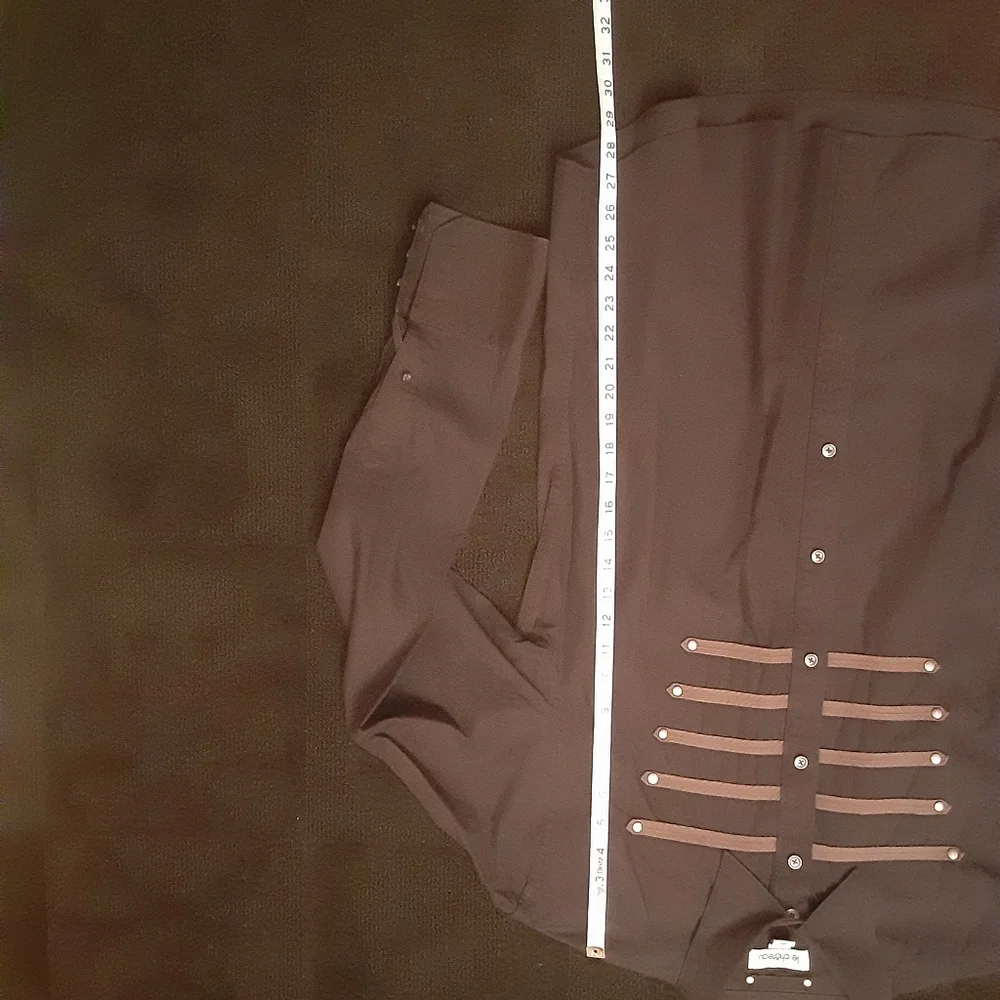 Men's Military-esque Dress Shirt - Picture 8 of 10